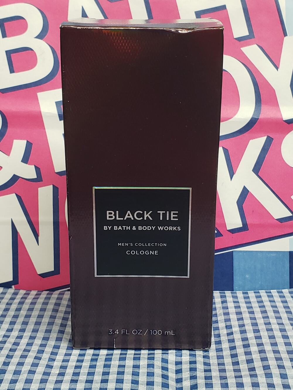 BBW Black Tie Men's Collection Cologne 3.4 FL Oz.